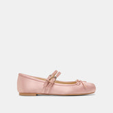 Gibsen Blush Satin Ballet Flats