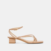Karlos Lt Tan Leather Sandals