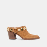 Kanyon Brown Suede Heels