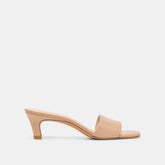 Rexa Light Tan Leather Heels
