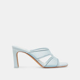 Gitel Ice Blue Mesh Heels
