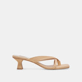 Brevel Natural Raffia Heels