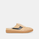 NOTICE SLIDE SNEAKERS TAN MULTI SUEDE