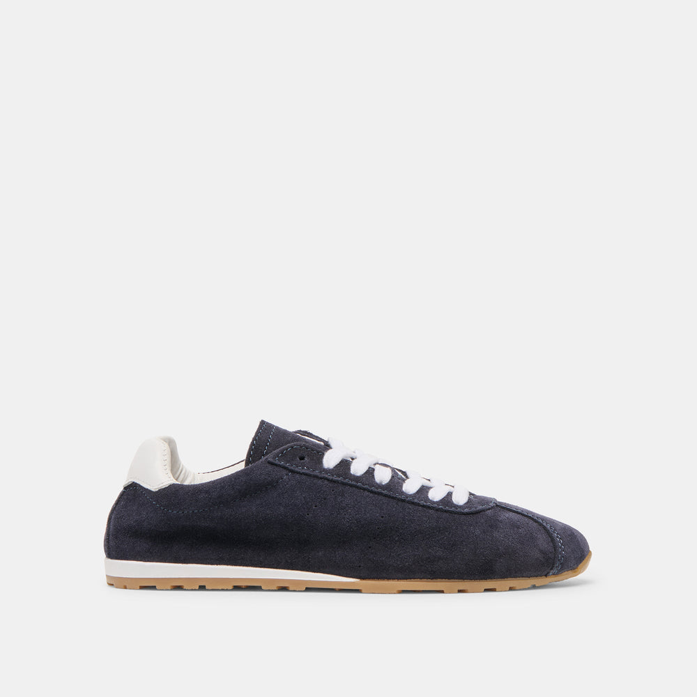 Serina Navy Suede Sneakers
