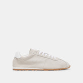 Serina Ivory Suede Sneakers