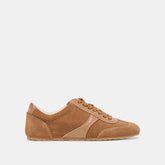 Dorie Pecan Suede Sneakers