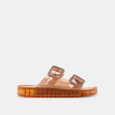 Julio Whiskey Vinyl Sandals