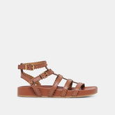 Susana Cognac Leather Sandals
