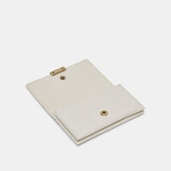 Mini-Me White Croco Stella Wallet