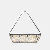 Savaii Black White Snake Stella Shoulder Bag