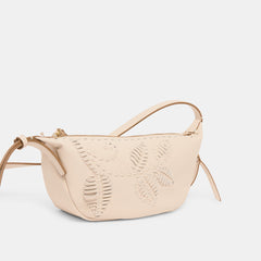 Lipari Creme Leather Crossbody