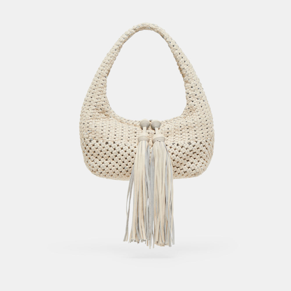 Zenia Bone Leather Handbag