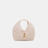 Dahlia Ivory Stella Woven Handbag