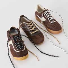 TICK MARK CORD LACE WHITE MULTI