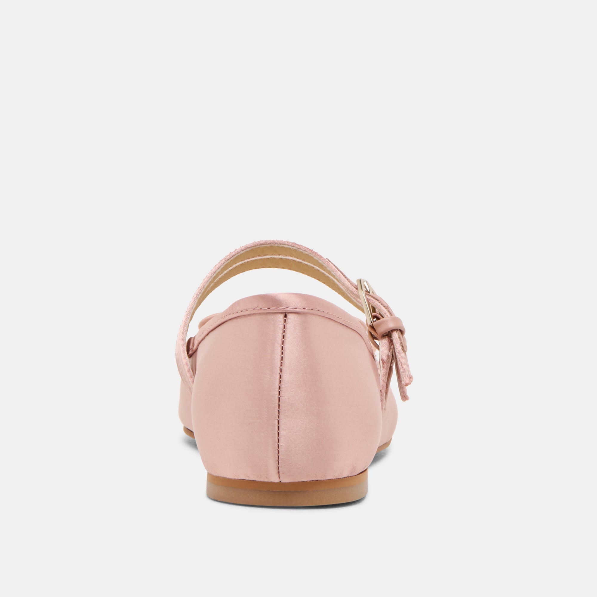Gibsen Blush Satin Ballet Flats