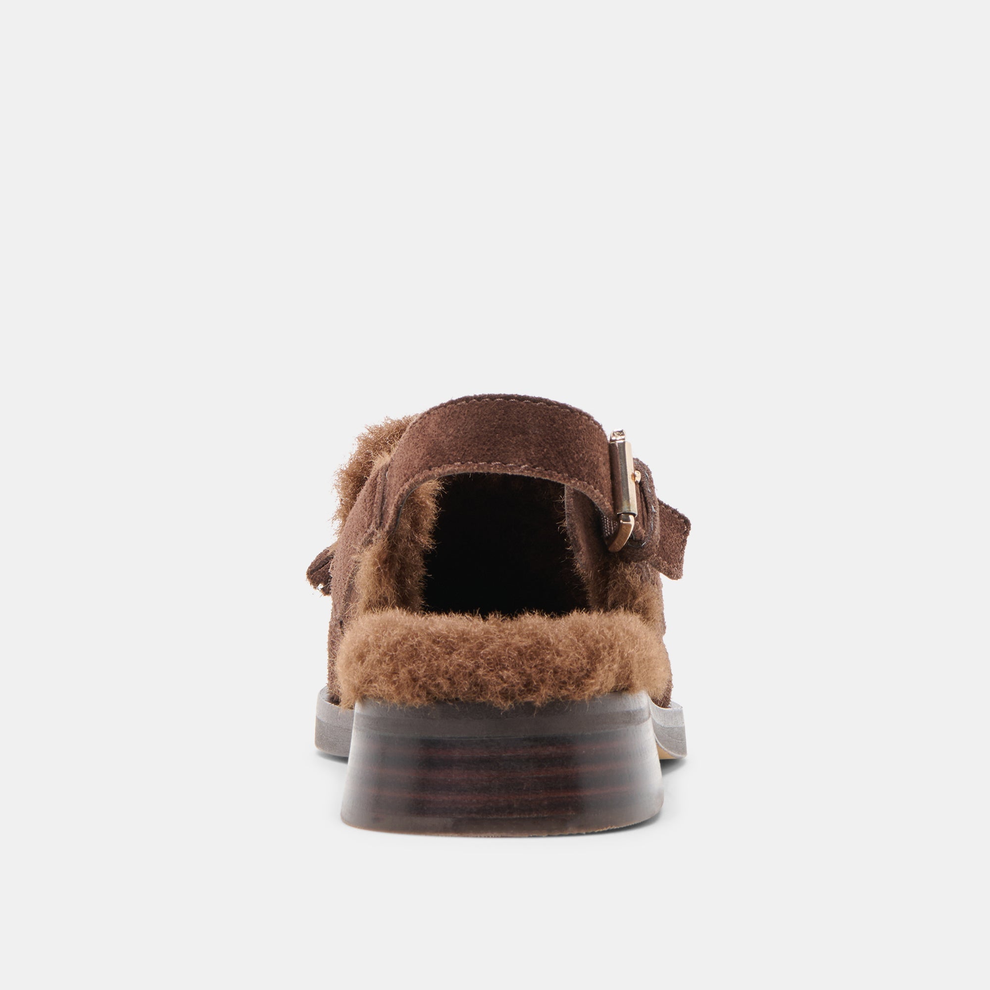 Hamlit Plush Dk Brown Suede Loafers