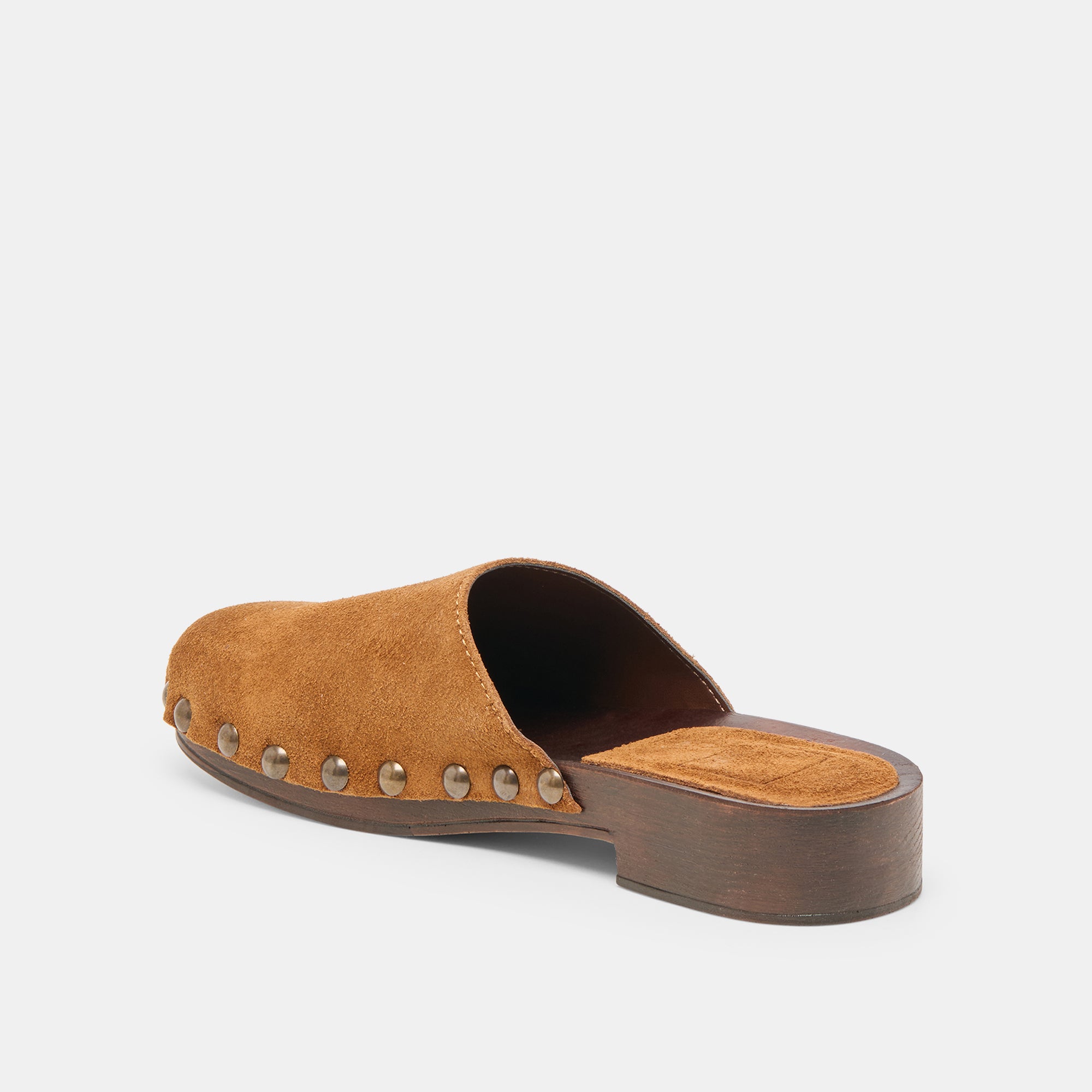 Alanis Chestnut Suede Flats