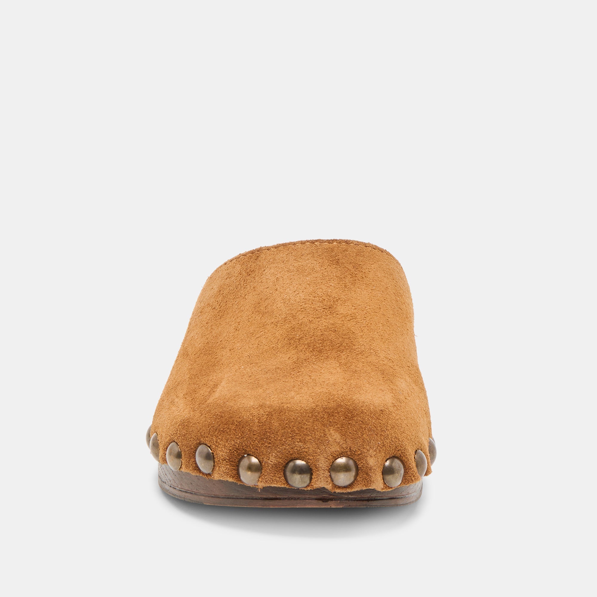 Alanis Chestnut Suede Flats