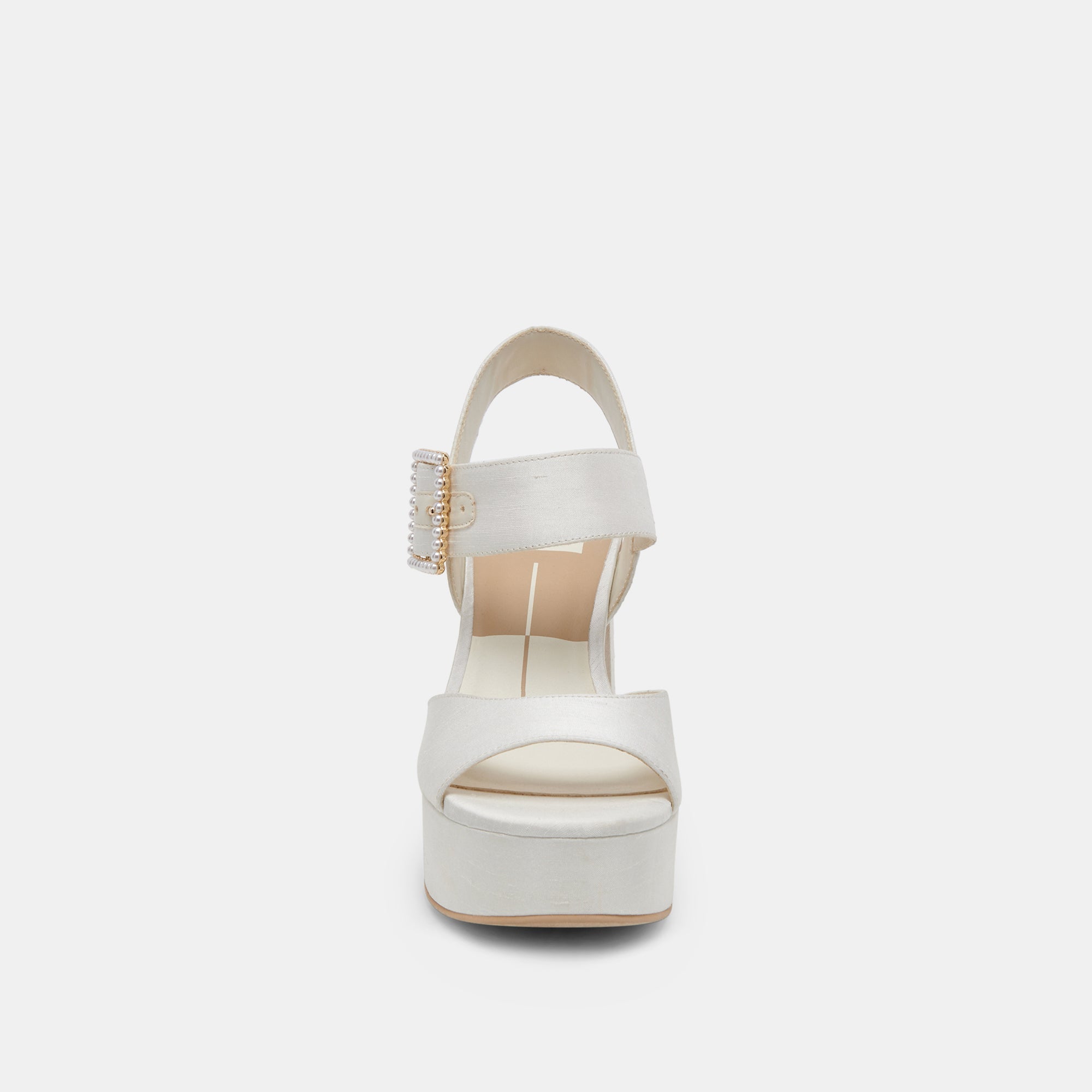Bobby Pearl White Pearl Heels