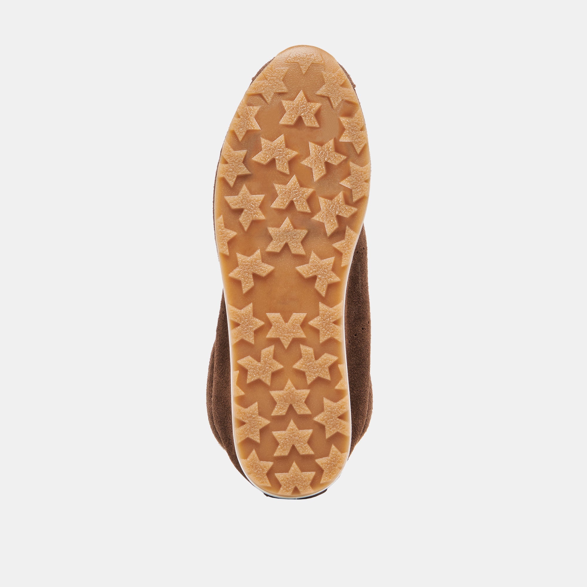 Serina Dk Brown Suede Sneakers