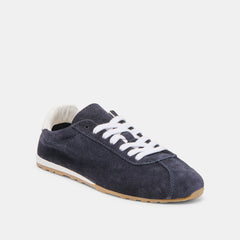 Serina Navy Suede Sneakers