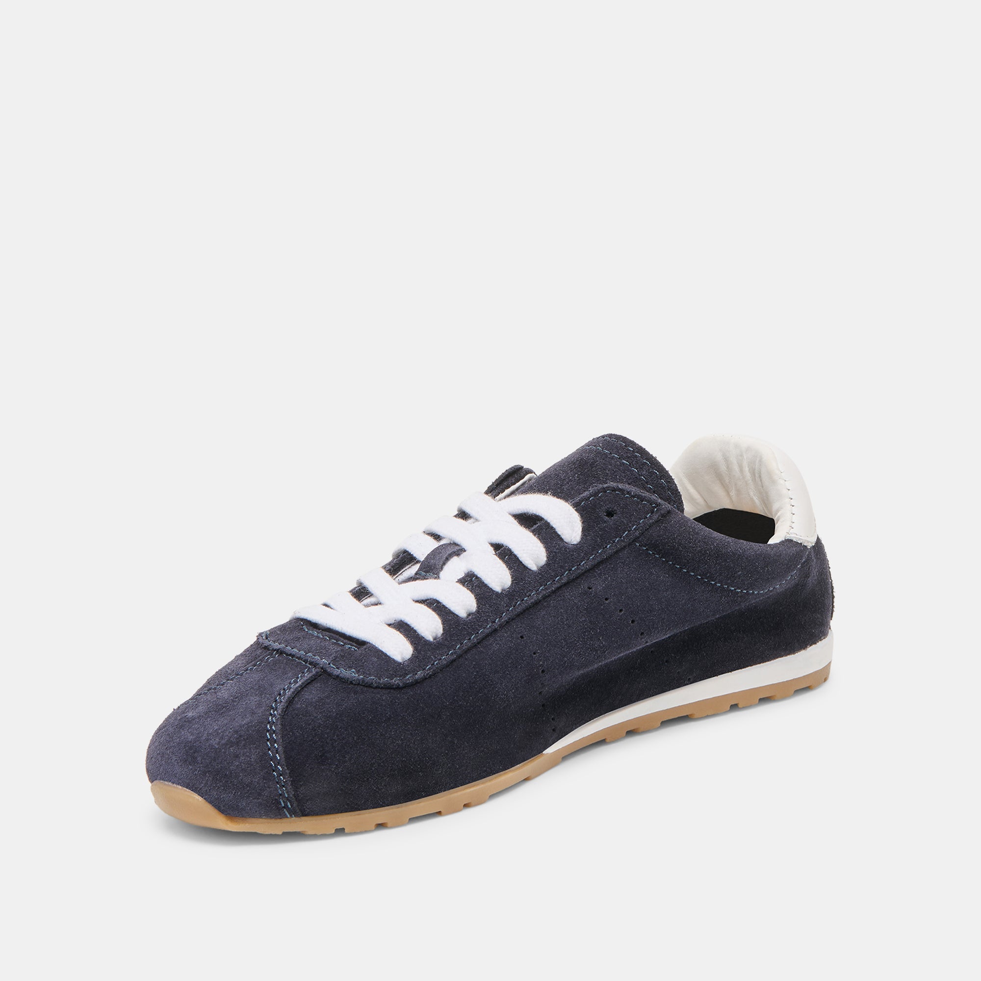 Serina Navy Suede Sneakers