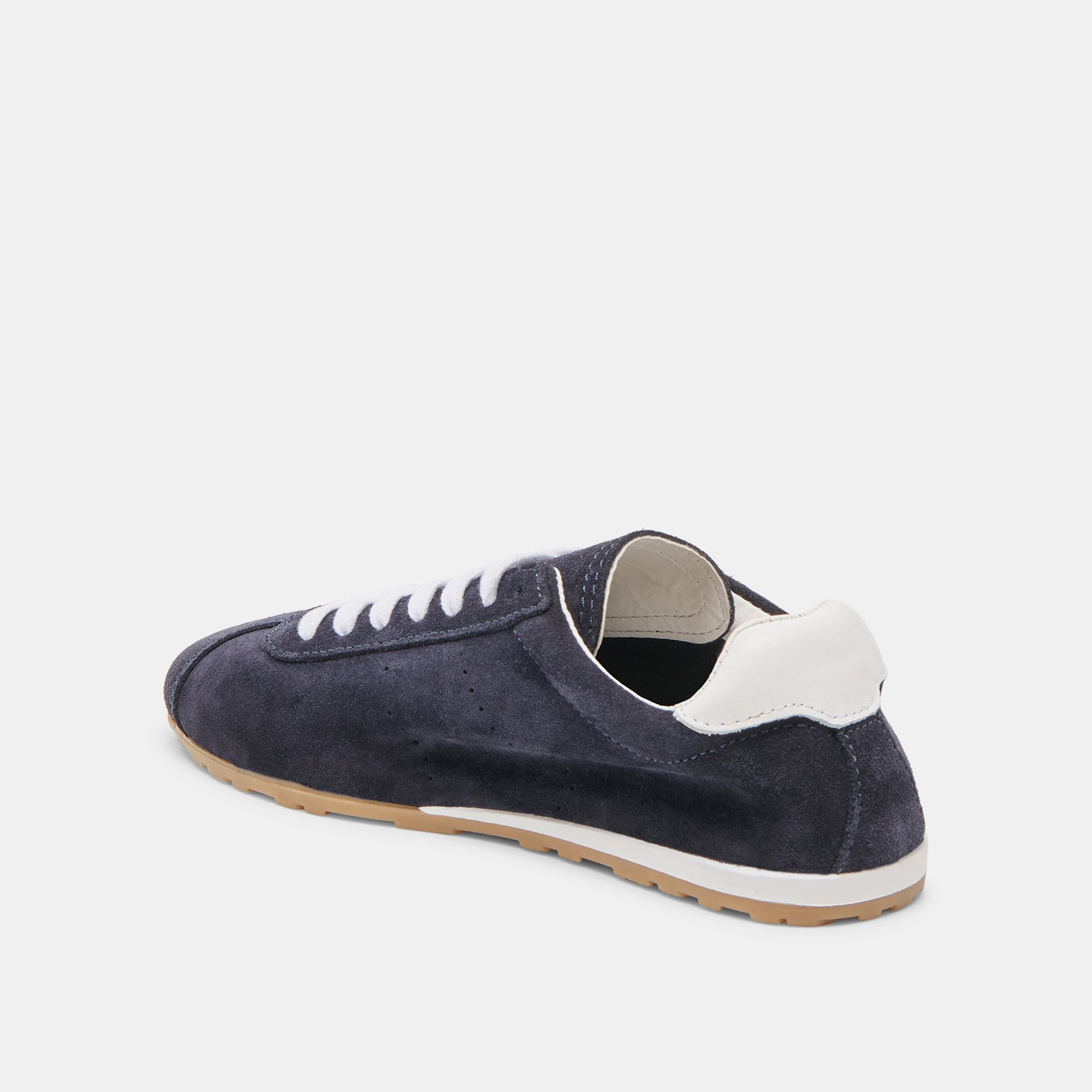 Serina Navy Suede Sneakers