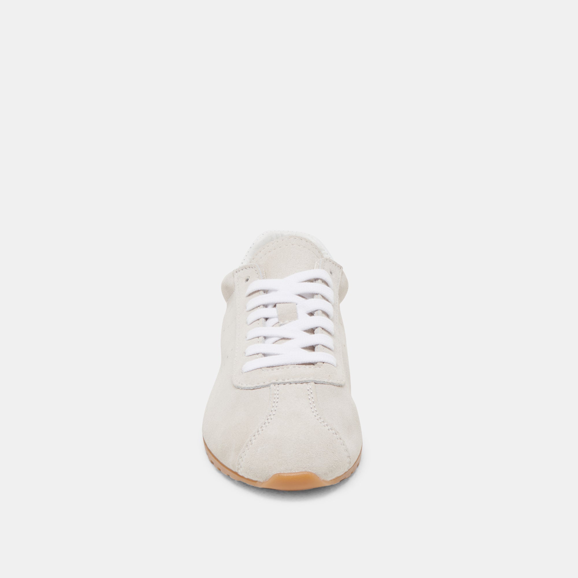 Serina Ivory Suede Sneakers