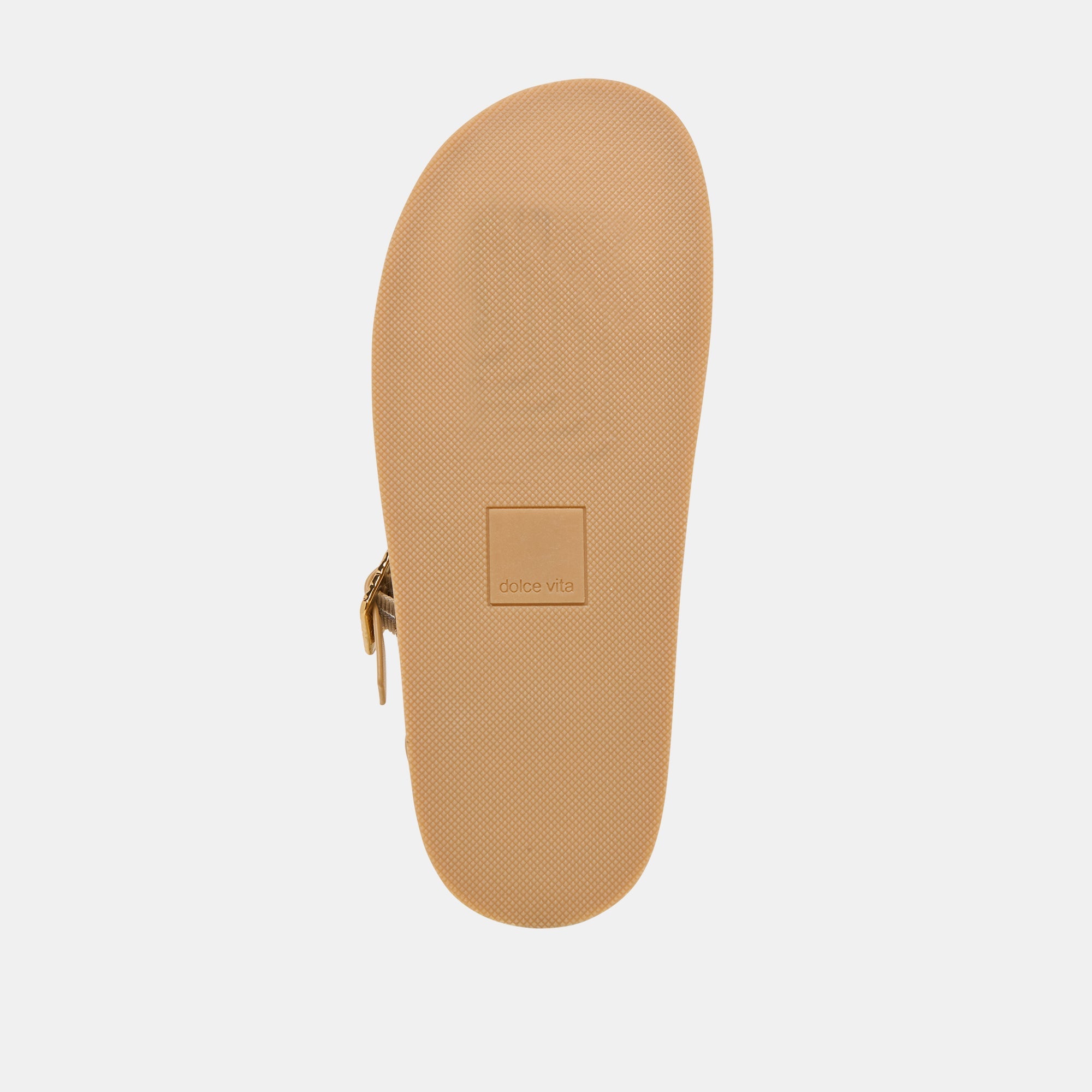 Shenna Gold Distressed Leather Sandals