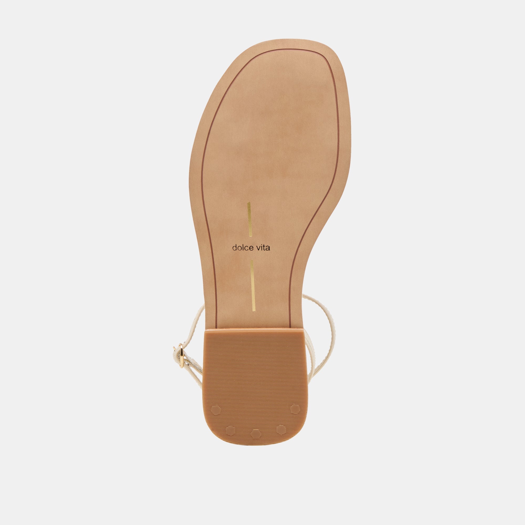 Faun Off White Leather Sandals
