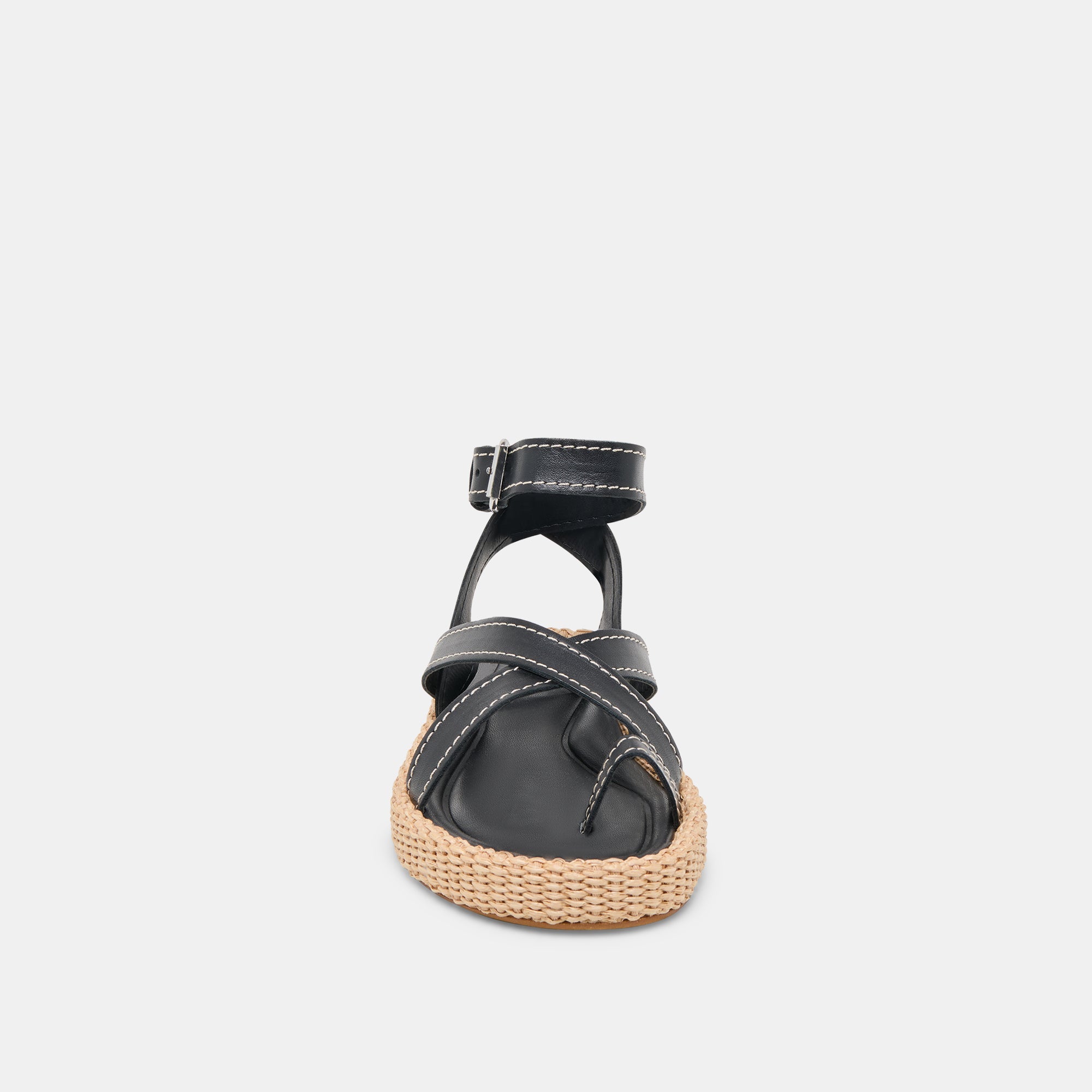 ROXIE SANDALS BLACK LEATHER