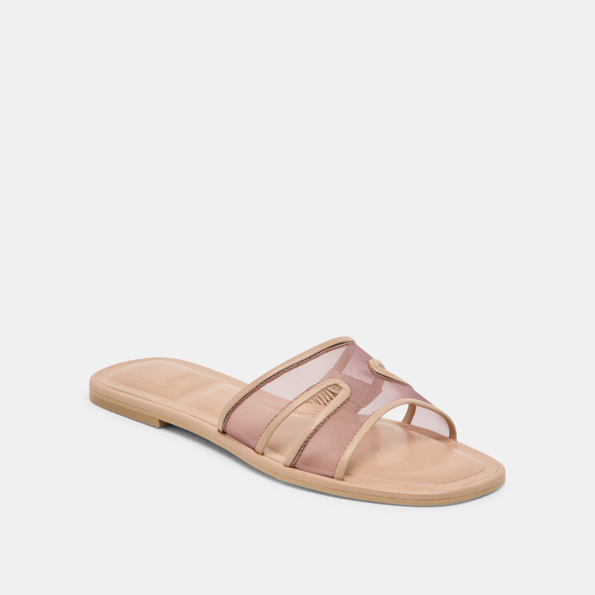 Flori Light Tan Mesh Sandals