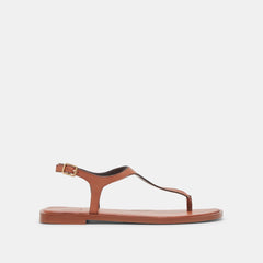 Raye Tan Leather Sandals