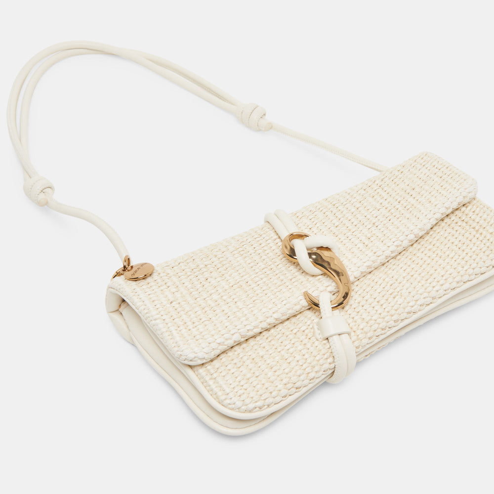 Alice Natural Raffia Shoulder Bag
