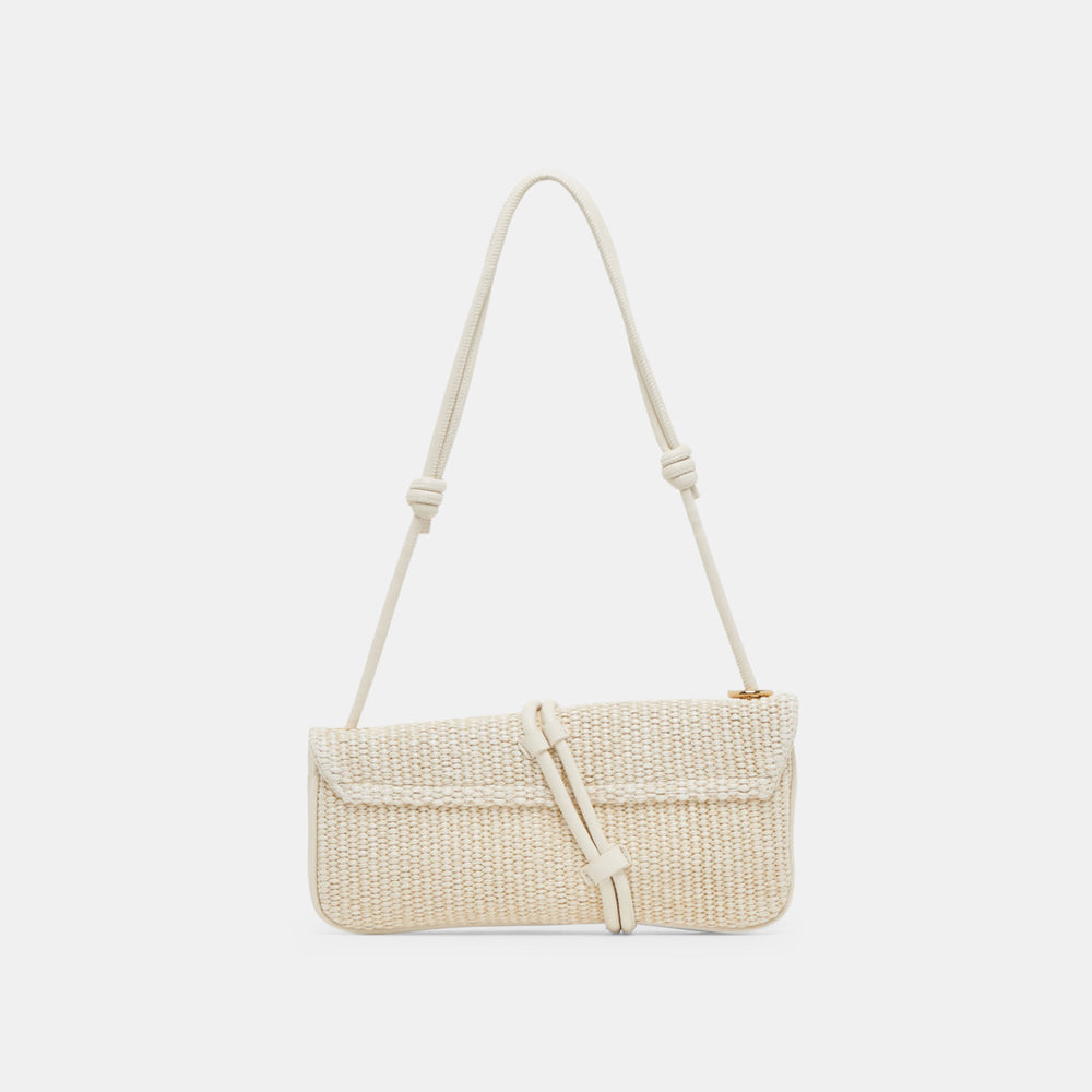 Alice Natural Raffia Shoulder Bag