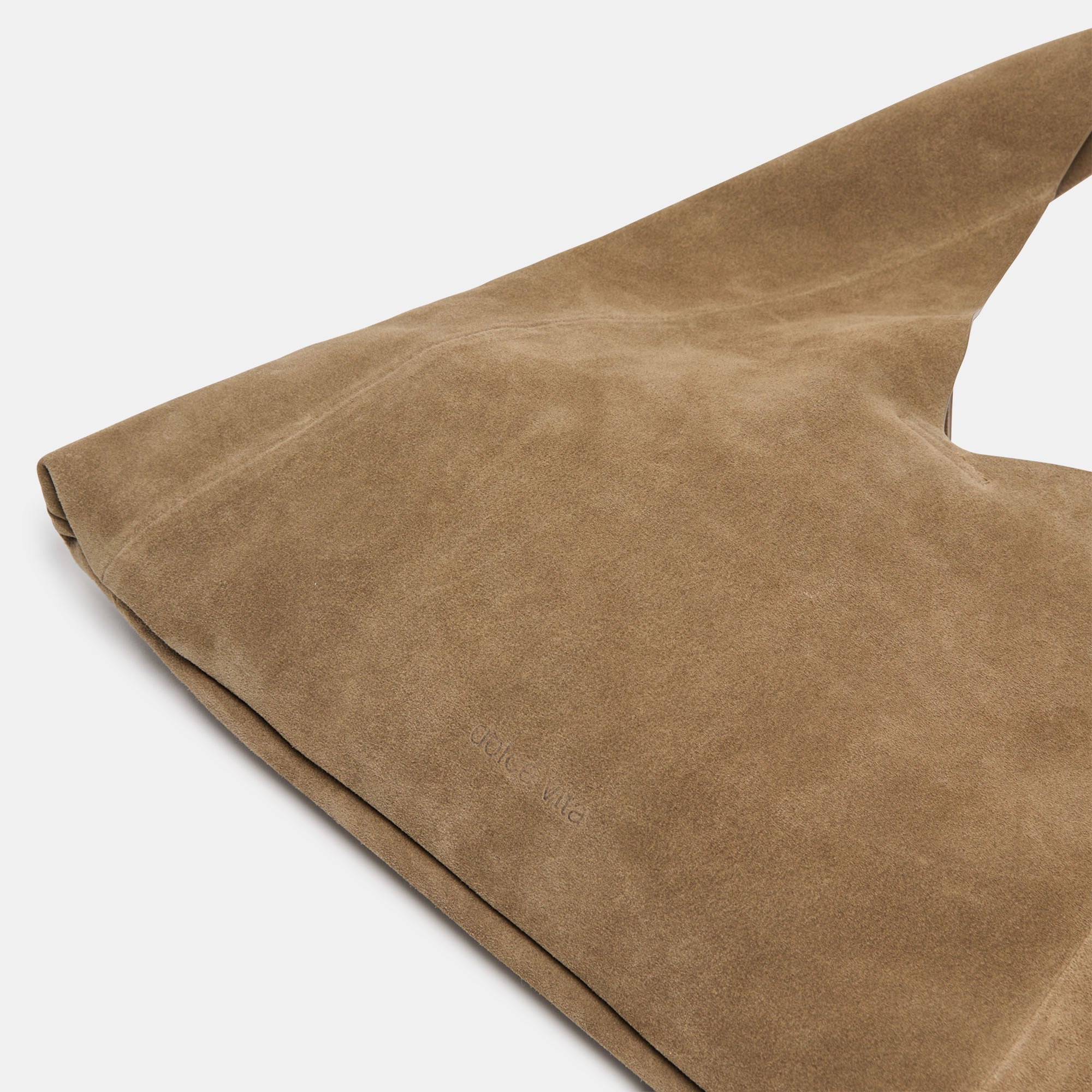 Marie Olive Suede Tote