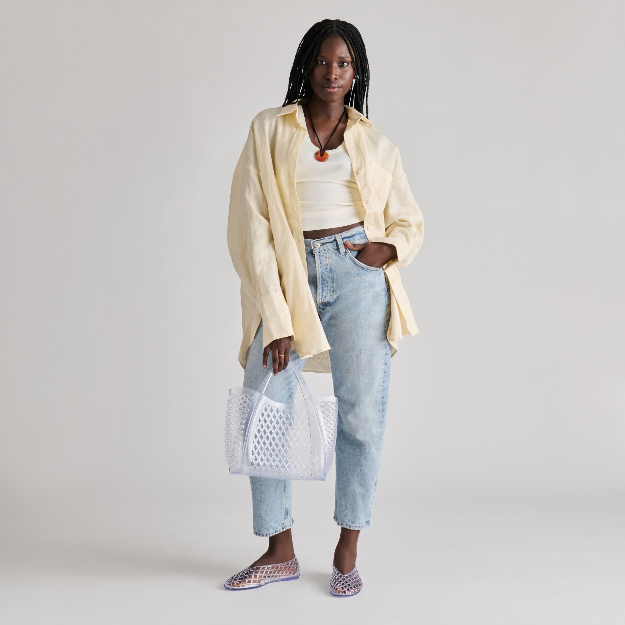 Toast Clear Stella Handbag