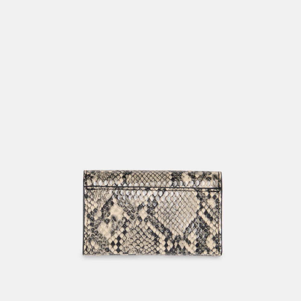 Mini-Me Black White Snake Stella Wallet