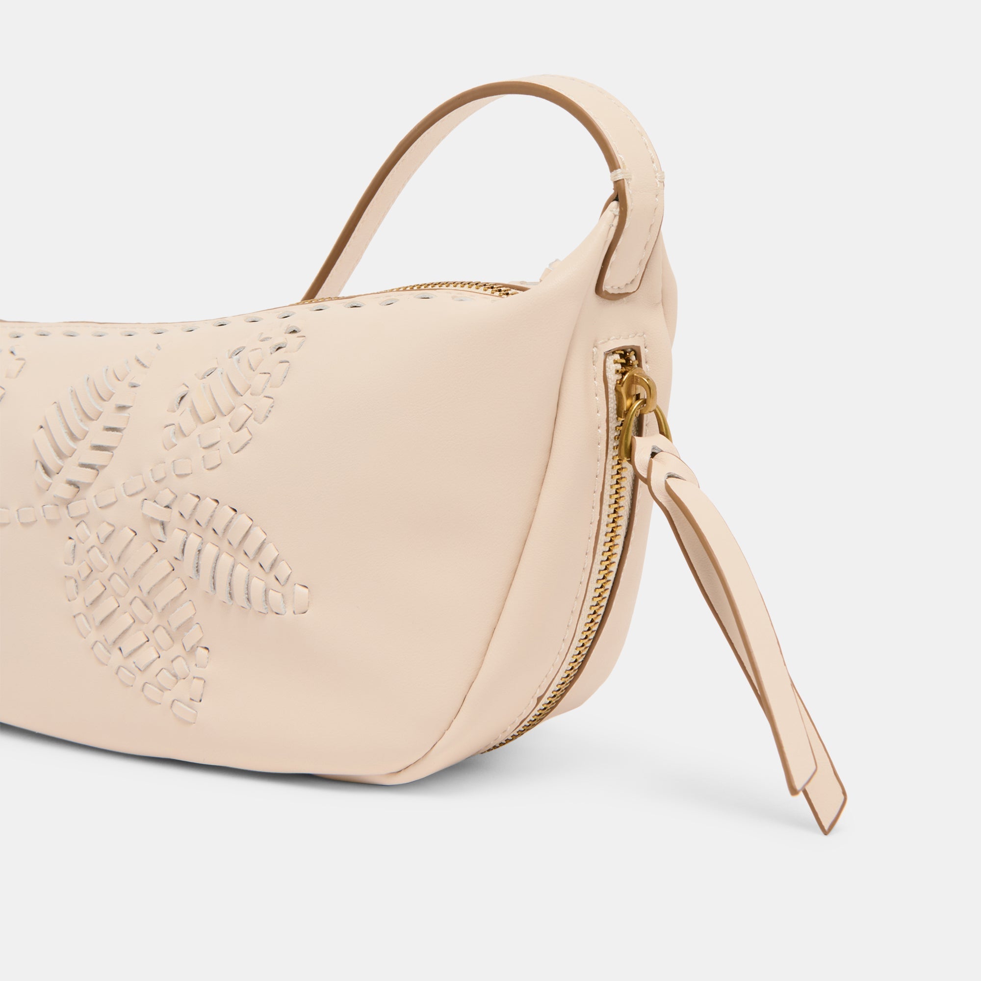 Lipari Creme Leather Crossbody