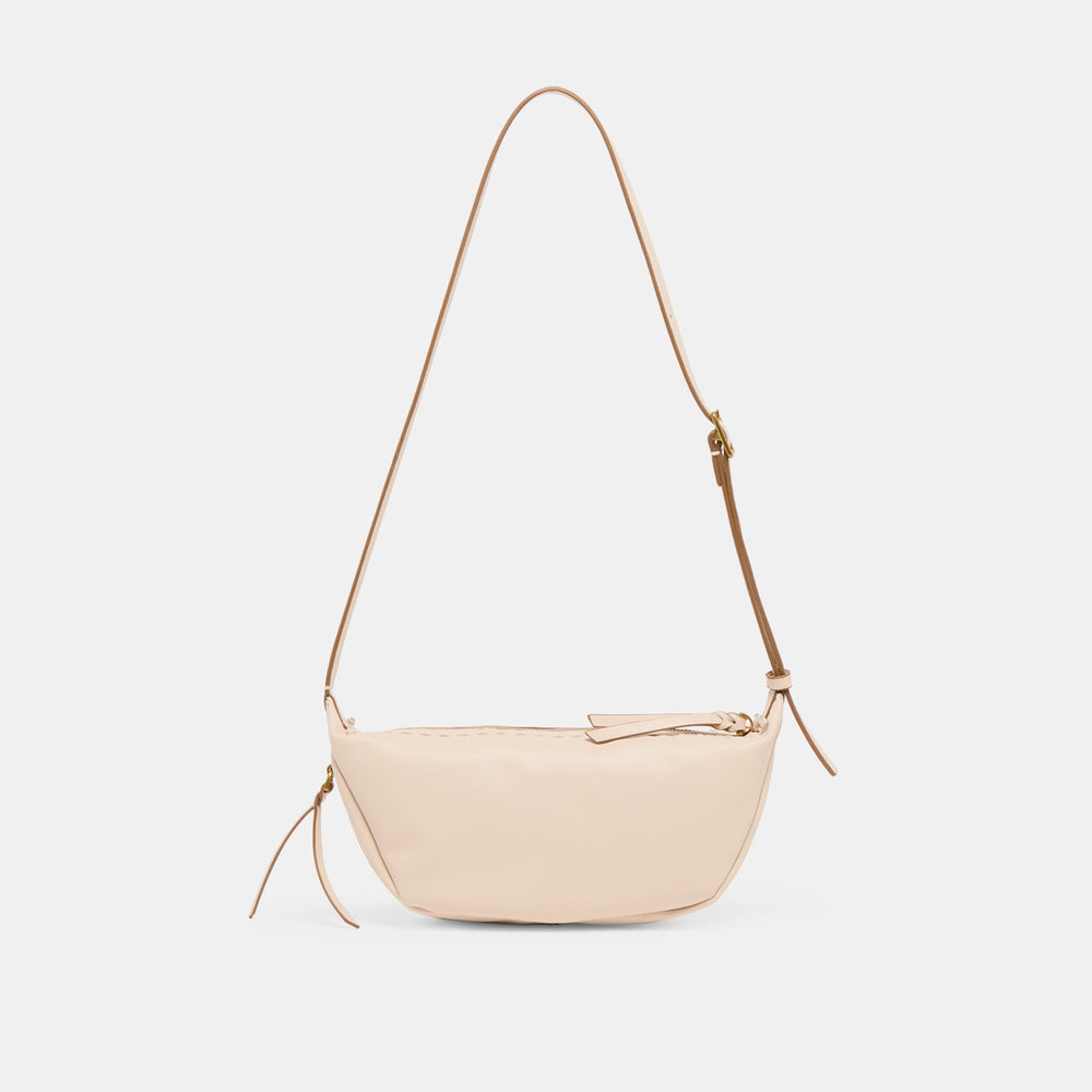 Lipari Creme Leather Crossbody