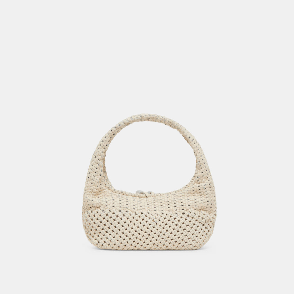 Zenia Bone Leather Handbag