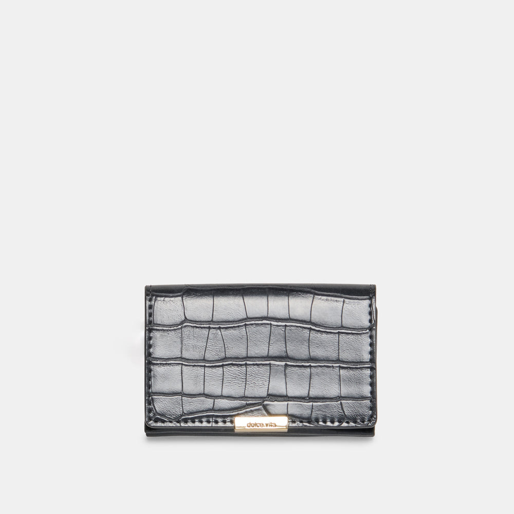 Mini-Me Grey Croco Stella Wallet