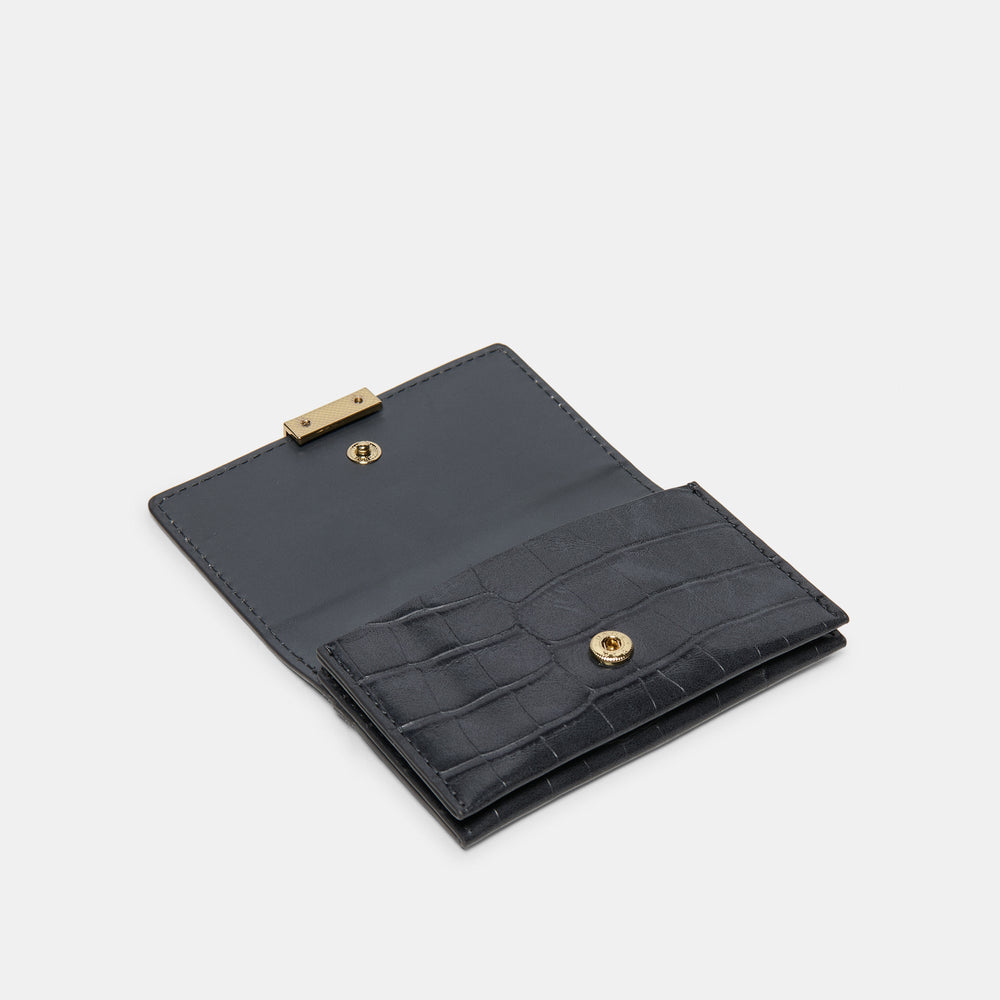 Mini-Me Grey Croco Stella Wallet