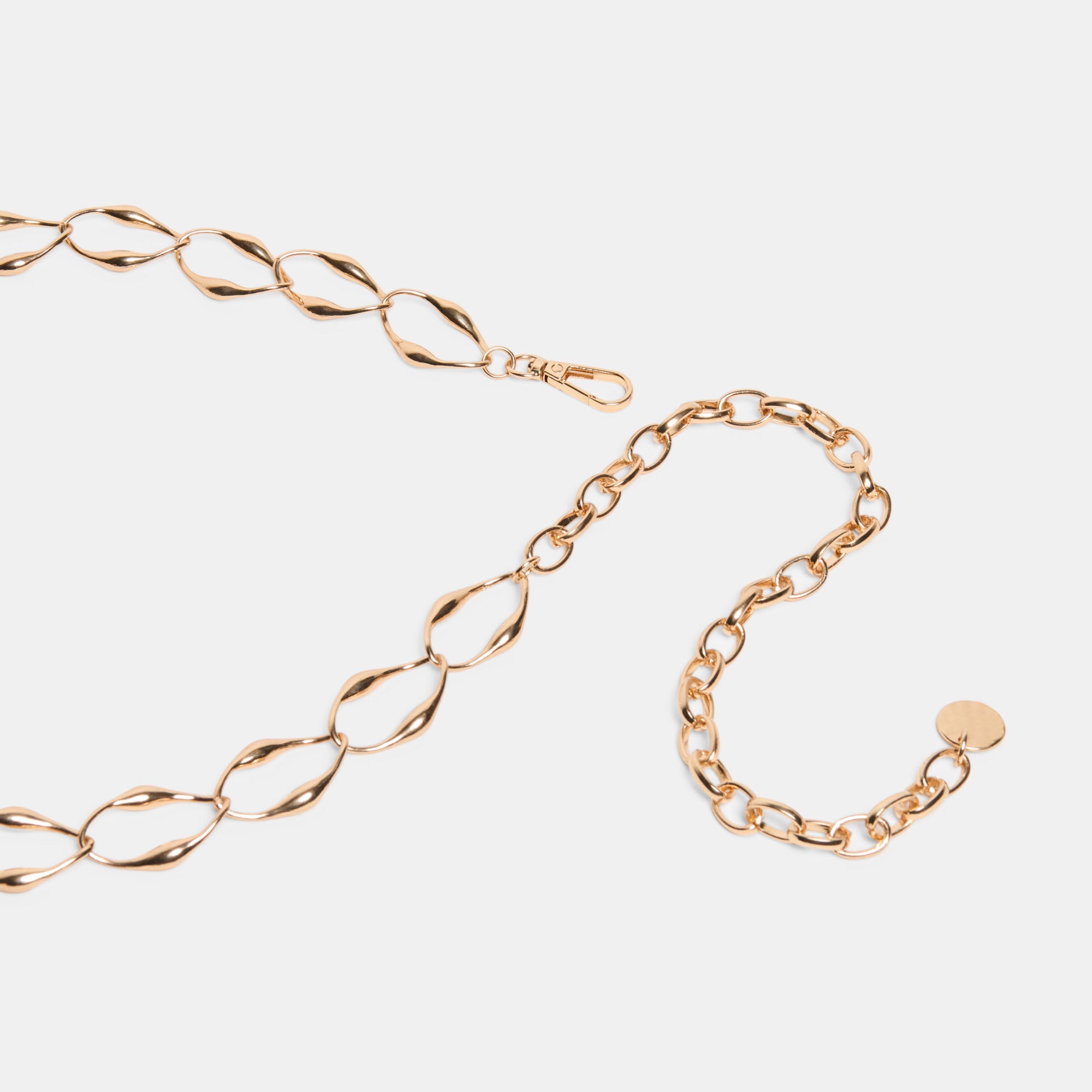 Chain Link Gold Belt