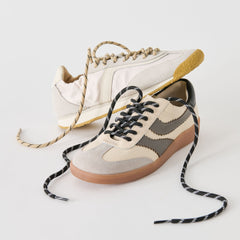 TICK MARK CORD LACE TAN MULTI