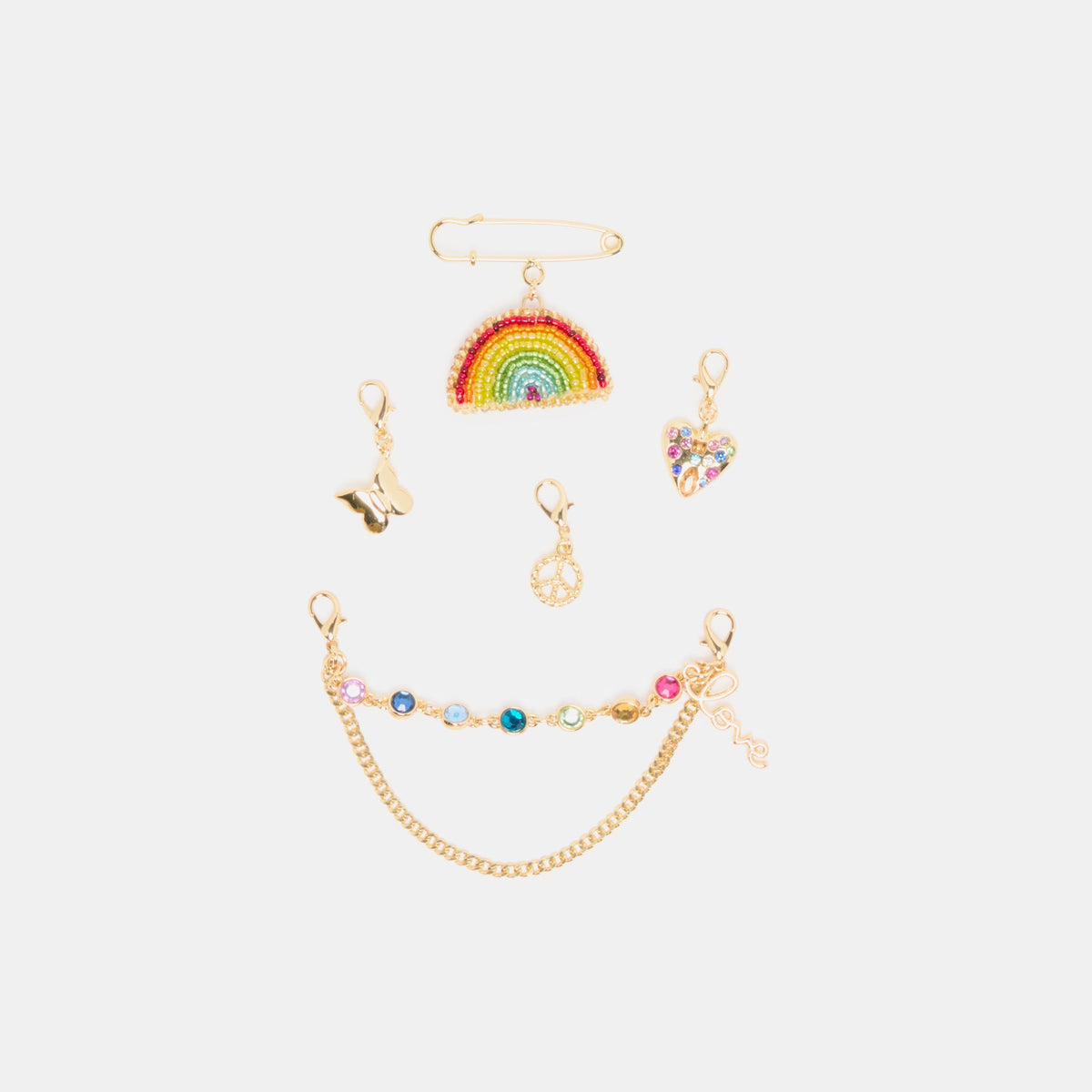 Pride Rainbow Charm Package