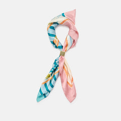 Scarf Ring Gold Bag Charm