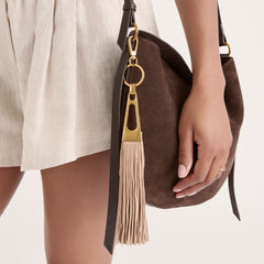 Fringe Tassel Camel Bag Charm