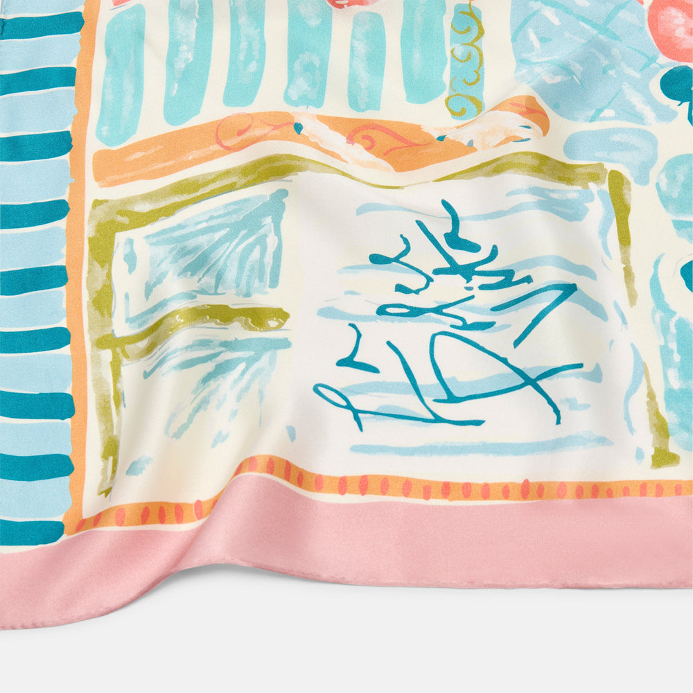 La Dolce Vita Pastel Multi Scarf