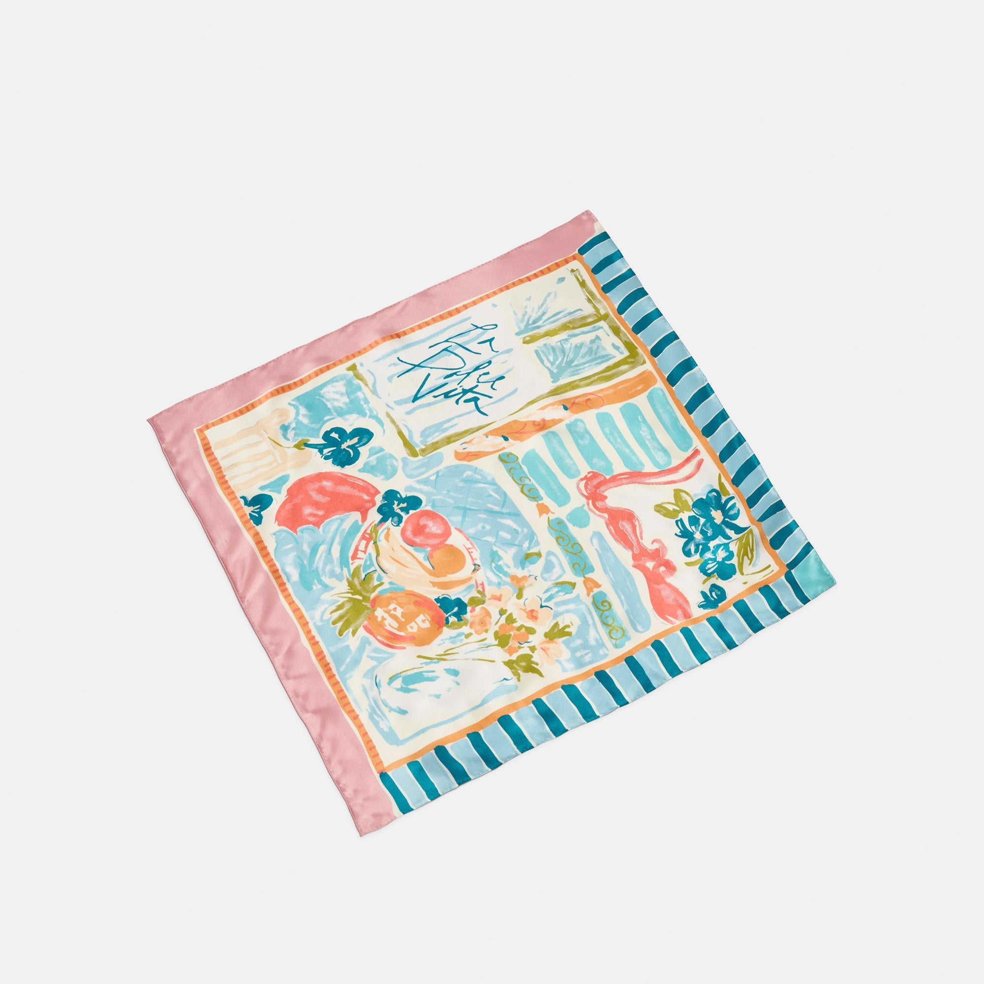 La Dolce Vita Pastel Multi Scarf